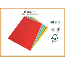 Color Paper Board (225GSM - 5 bright colors mixed)